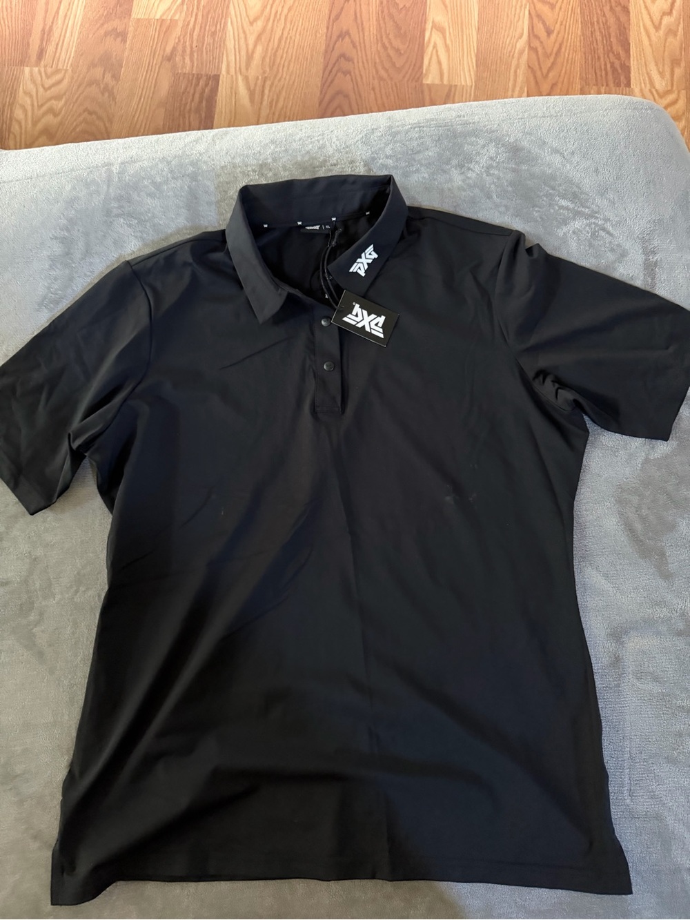 PXG Black Men’s Short-Sleeve Golf Polo